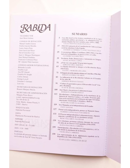 Rabida. nº 28, 2010