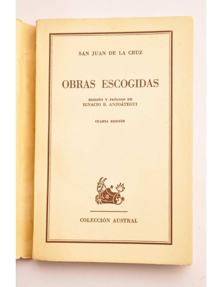 San Juan de la Cruz. Obras escogidas