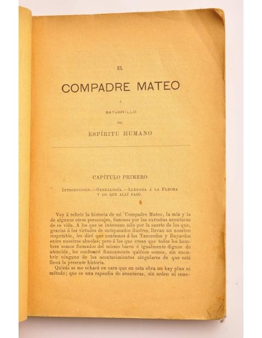 El compadre mateo o Batiburrillo