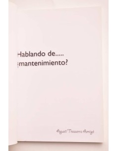 Hablando de... ¿mantenimiento? 2