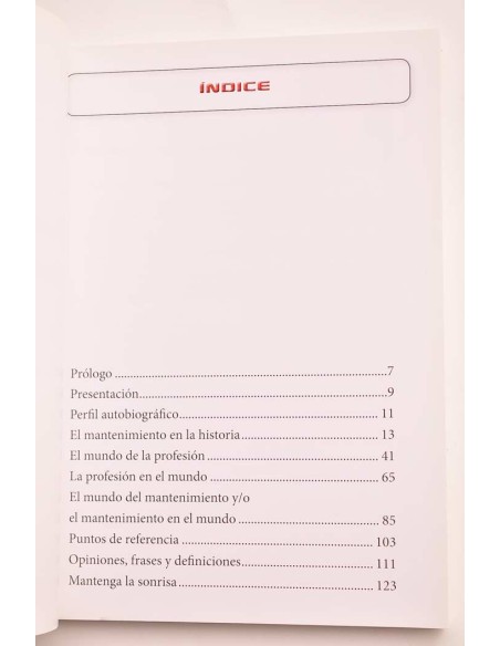 Hablando de... ¿mantenimiento?