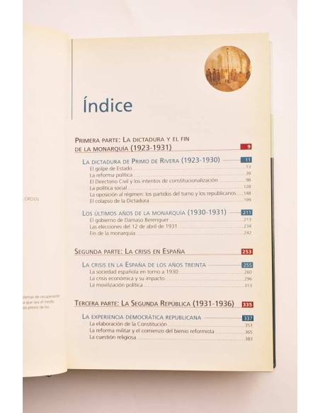 Historia de España. 15. El Directorio y la Segunda República