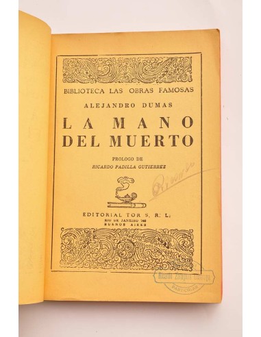 La mano del muerto