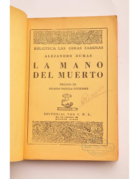 La mano del muerto