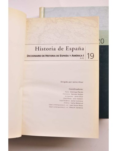 Historia de España. 19 y 20. Diccionario de...