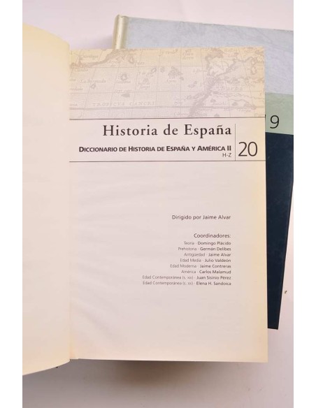 Historia de España. 19 y 20. Diccionario de Historia de España y América