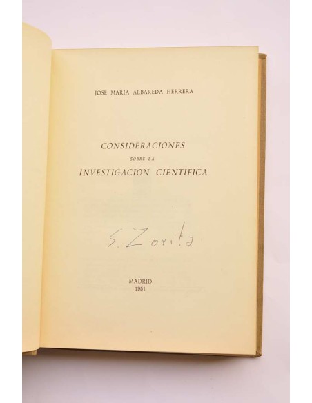 Consideraciones sobre la investigación científica