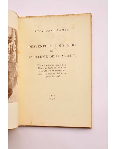 Desventura y misterio de la esfinge de La Alcudia (Dama de Elche)