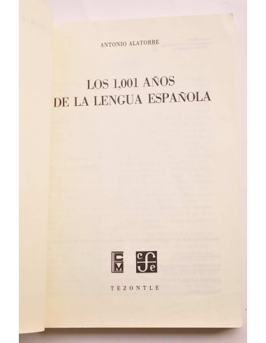 Los 1,001 años de la lengua española