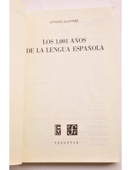 Los 1,001 años de la lengua española