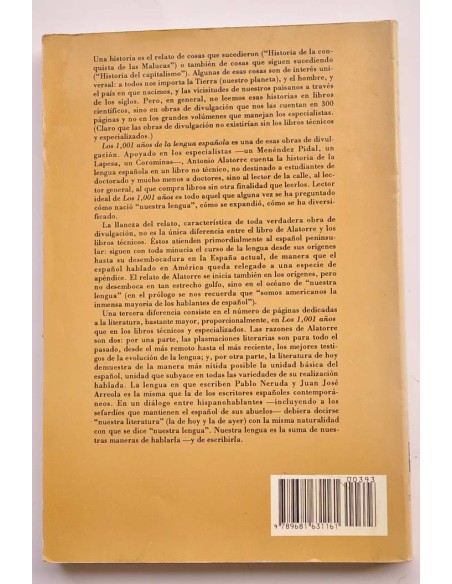 Los 1,001 años de la lengua española