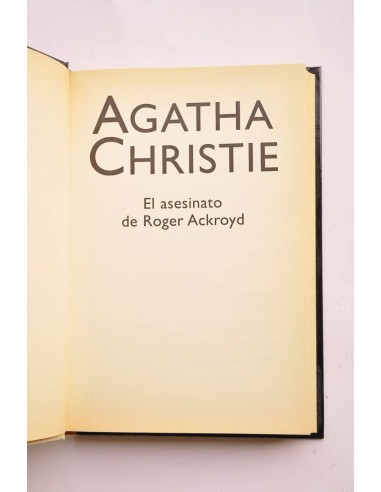 El asesinato de Roger Ackroyd