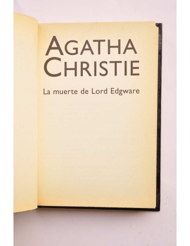 La muerte de Lord Edgware