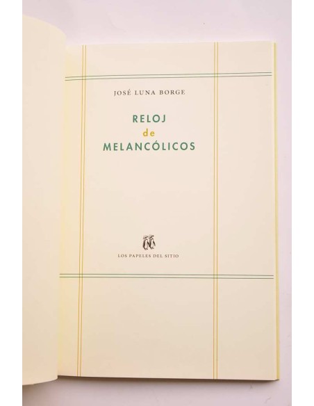 Reloj de melancólicos