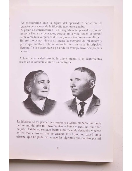 Mis pensamientos. Breve biografía de un amigo tardío