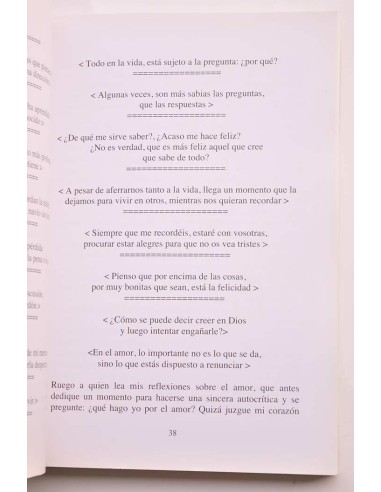 Mis pensamientos. Breve biografía de un amigo...