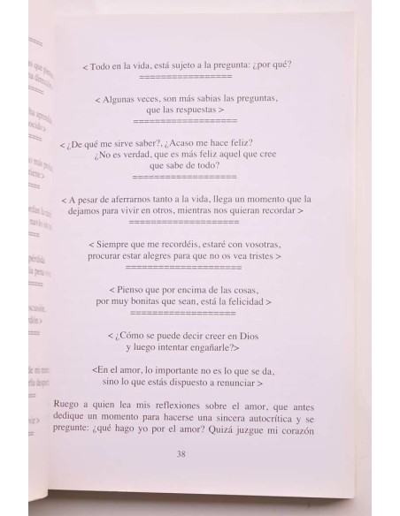 Mis pensamientos. Breve biografía de un amigo tardío