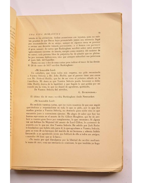 Una vida romántica : el Duque de Buchingham y su época