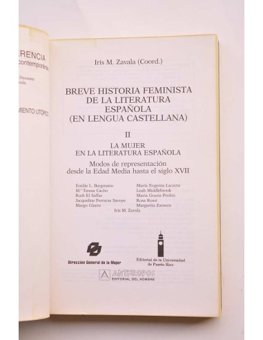 Breve historia feminista de la literatura...