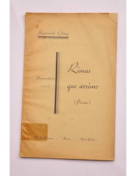 Rimas que arrimo