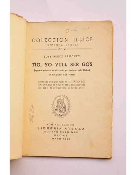 Tio, yo vull ser gos