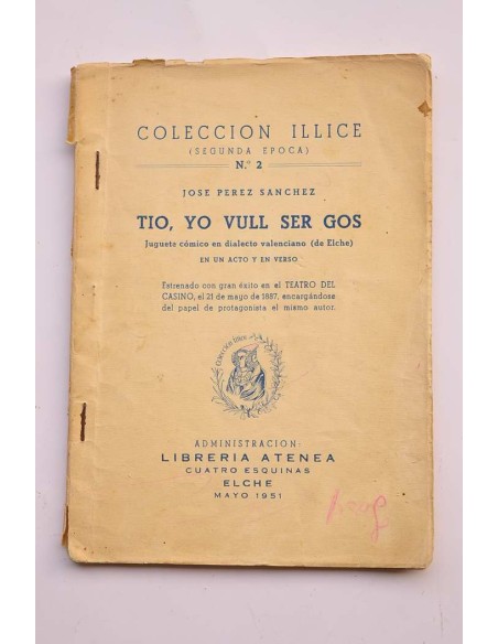 Tio, yo vull ser gos