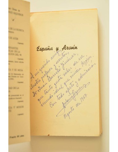 España y Azorín