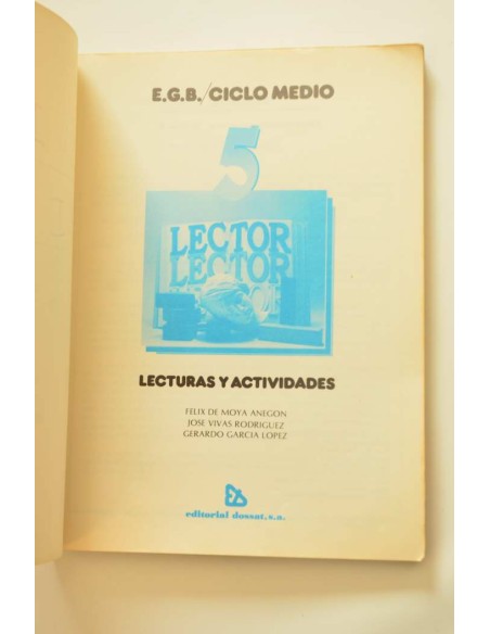 Lector/5. Lecturas y actividades 5º E. G. B.