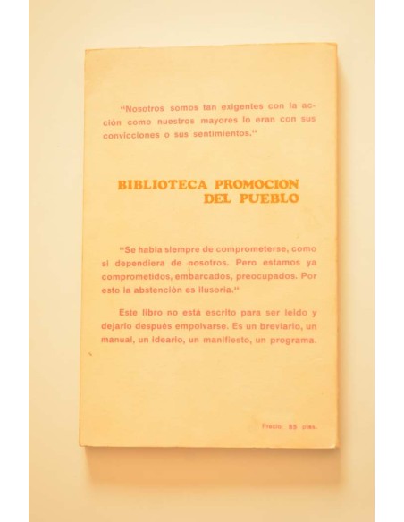 El compromiso de la acción