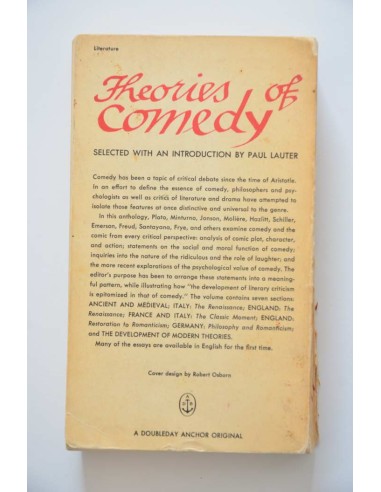 Theories of comedy