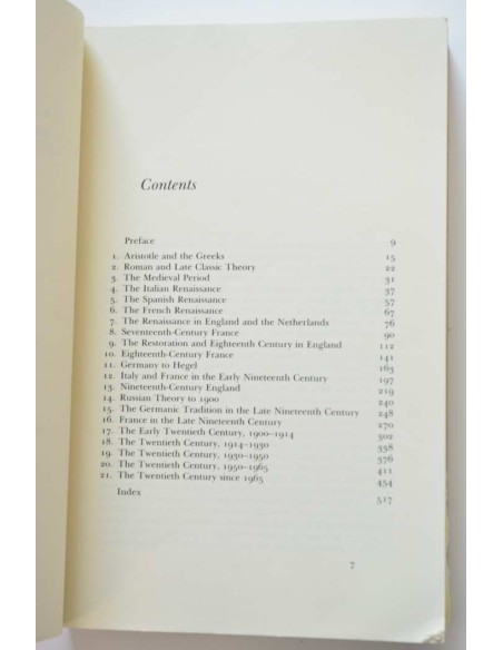Theories of the theatre. A historical and critical survey, from the greeks to the present