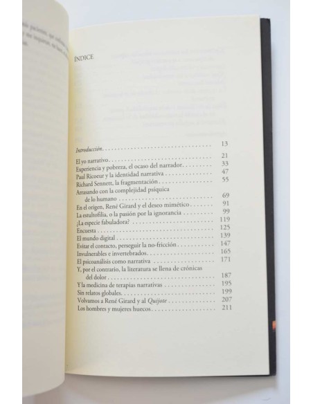 Sin relato. Atrofia de la capacidad narrativa y crisis de subjetividad