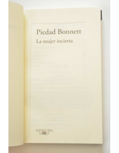 La mujer incierta