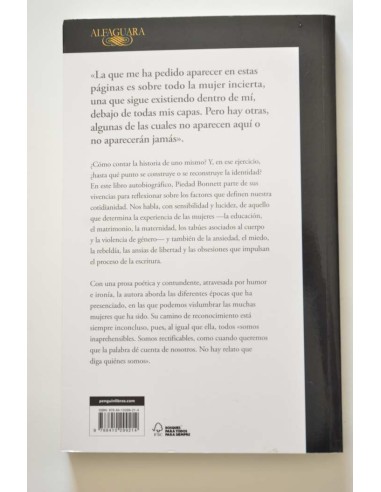 La mujer incierta