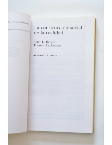La construcción social de la realidad