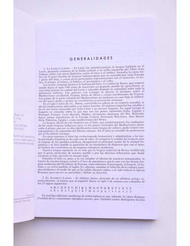 Gramática de la lengua latina
