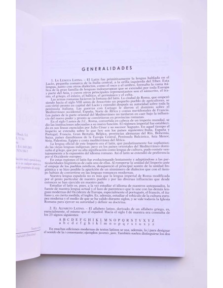 Gramática de la lengua latina