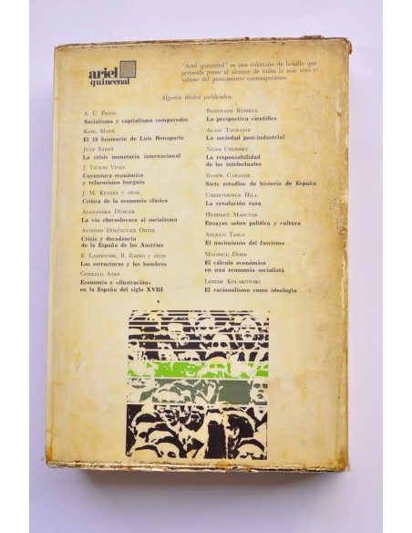 Historia del pensamiento económico