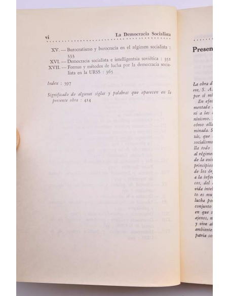 La democracia socialista