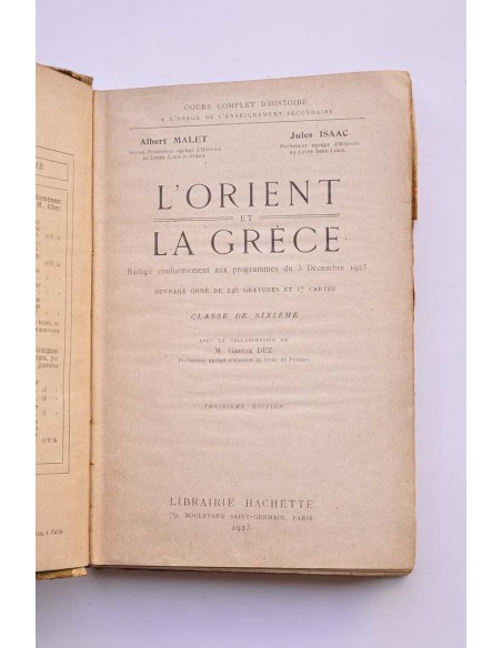 L'Orient et la Grèce