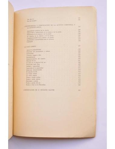 La palabra en la ciencia y en la poesía :...