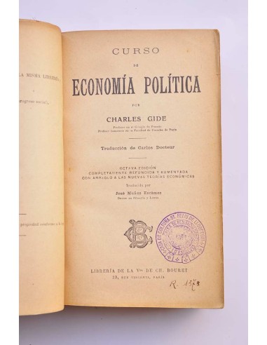 Curso de economía política