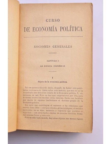 Curso de economía política
