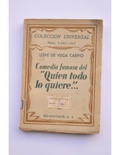 Quien todo lo quiere....