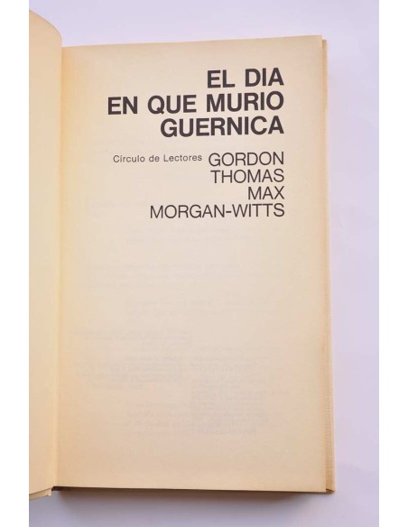 El día en que murió Guernica