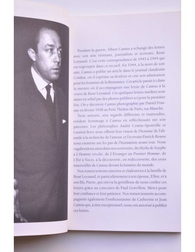 Albert Camus de l'absurde à l'amour