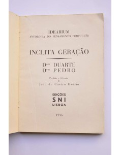 Inclita Generaçâo. Dom Duarte, Dom Pedro 2