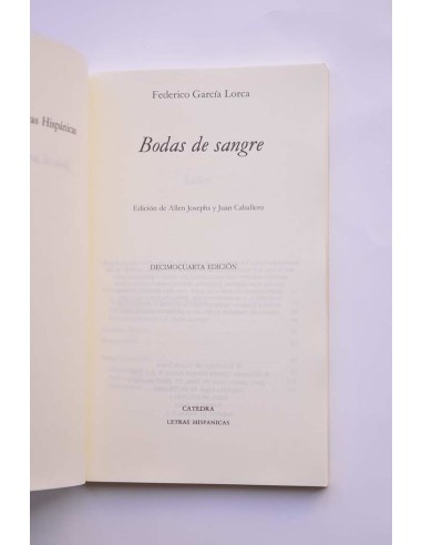Bodas de sangre