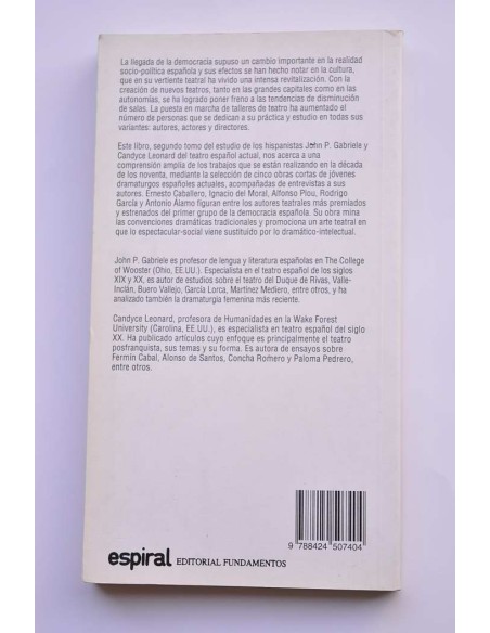 Teatro de la España: Los noventa