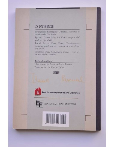 Acotaciones. Revista de investigación teatral....